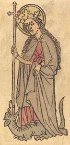 Pyhä Margaret, n. 1460. tekijältä Unbekannt