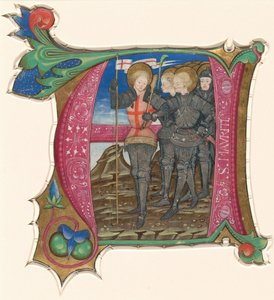 Pyhä Maurikius ja Theban-legioona, 1400-luvun kolmas neljännes. tekijältä Unbekannt
