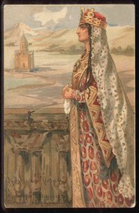 Pyhä Tamara Georgialainen, 1800-luvun toinen puoli. tekijältä Unbekannt