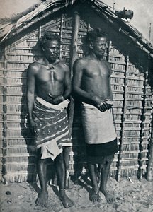 Sakalava-tyypit Menabesta, Länsi-Madagaskarista, 1912 tekijältä Unbekannt