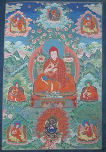 Sakya Pandita, 1700-luku. tekijältä Unbekannt