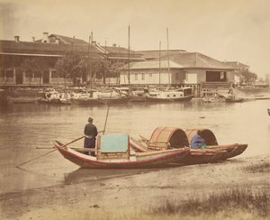 Kanootti, 1870-luku. tekijältä Unbekannt