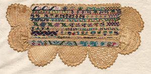 Sampler-fragmentti, 1800-luku. tekijältä Unbekannt