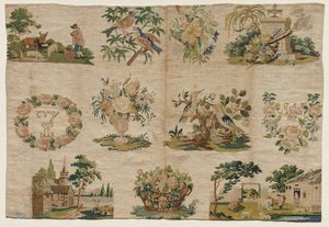 Sampler-fragmentti, 1819. tekijältä Unbekannt