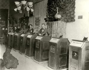 San Franciscon sali kinetoskoopilla, 1894-1895 tekijältä Unbekannt