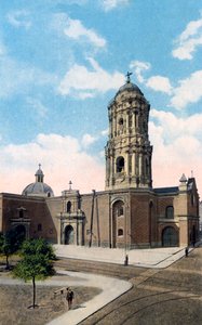 Santo Domingon kirkko ja luostari, Lima, Peru, 1900-luvun alku tekijältä Unbekannt