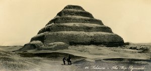 Saqqara - Step Pyramid, c1918-c1939. tekijältä Unbekannt