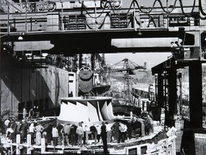 Sayano-Shushenskayan vesivoimala, Neuvostoliitto, 1970-luku tekijältä Unbekannt