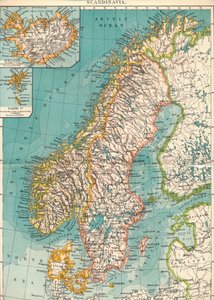 Skandinavia, 1906, 1907 tekijältä Unbekannt