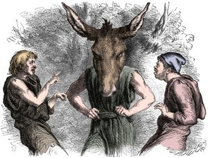Kohtaus Shakespearen Kesäyön unelmasta tekijältä Unbekannt