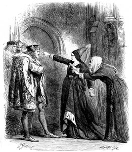 Kohtaus Shakespearen Richard III:sta, 1591 c1858 tekijältä Unbekannt