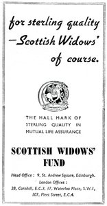 Scottish Widows Fund, 1938 tekijältä Unbekannt