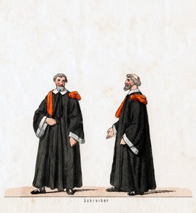 Scribe, pukusuunnittelu Shakespearen näytelmään, Henry VIII, 1800-luku tekijältä Unbekannt