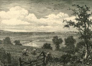 Sedgemoor, Middlezoysta, 1898. tekijältä Unbekannt
