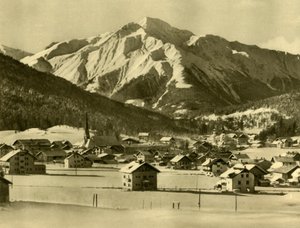 Seefeld in Tirol, Itävalta, vuodelta 1935. tekijältä Unbekannt