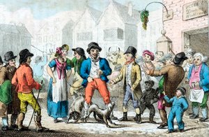 Vaimon myynti eniten tarjoavalle, 1816 tekijältä Unbekannt