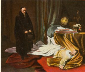 Seni Wallensteinin ruumiin kanssa, 26. helmikuuta 1634, 1936. tekijältä Unbekannt