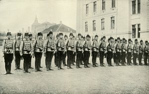 Servian ratsuväki paraatissa, 1919. tekijältä Unbekannt
