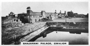 Shajahani Palace, Gwalior, Intia, 1925 tekijältä Unbekannt