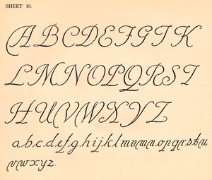 Arkki 10, aakkosvalikoimasta, 1929 tekijältä Unbekannt