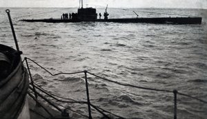 Republikaanien sukellusveneen B6 haaksirikko, elokuu 1936 (m/v kuva) tekijältä Unbekannt