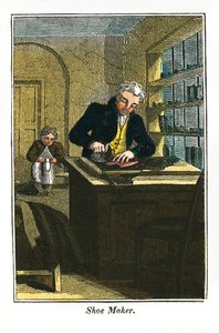Kenkävalmistaja, 1823 tekijältä Unbekannt