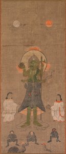 Shomen Kongo: Sinipäinen Kongo, 1600-luku. tekijältä Unbekannt