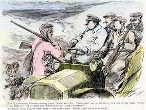 Ammuntajuhlat, 1906 tekijältä Unbekannt