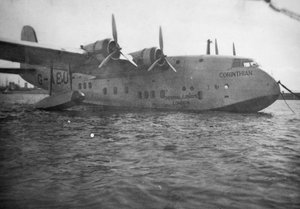 Short Empire lentävä vene Corinthian, Alexandria, Egypti, c1938-c1941 tekijältä Unbekannt