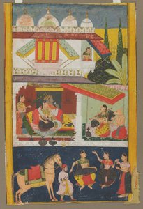 Shri Raga, c. 1695. tekijältä Unbekannt