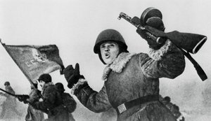 Leningradin piiritys tammikuussa 1943 tekijältä Unbekannt