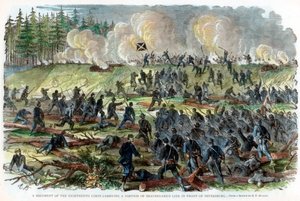 Pietarin piiritys, Virginia, Amerikan sisällissota, c1864-c1865 tekijältä Unbekannt