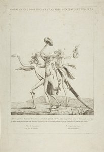 Kuvaus Chouaneista ja muista vastavallankumouksellisista, n. 1793. tekijältä Unbekannt