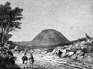 Silbury Hill, Wiltshire, Englanti, 1836 tekijältä Unbekannt