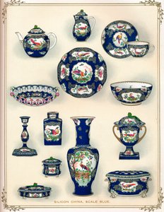 Silicon China, Scale Blue, 1900-luvun alku. 1911 tekijältä Unbekannt