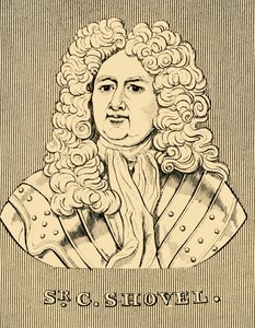 Sir C. Shovel, c1650-1707, 1830. tekijältä Unbekannt
