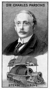 Sir Charles Algernon Parsons, irlantilainen insinööri, s. 1924 tekijältä Unbekannt
