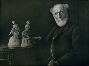 Sir Charles Tennant kotona, 1901 tekijältä Unbekannt