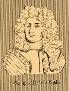 Sir G. Rooke, 1650-1709, 1830. tekijältä Unbekannt