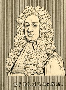 Sir H. Sloane, 1660-1753, 1830. tekijältä Unbekannt