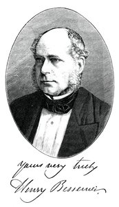 Sir Henry Bessemer, englantilainen insinööri, 1880 tekijältä Unbekannt