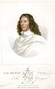 Sir Henry Vane nuorempi, englantilainen valtiomies ja kirjailija, 1814 tekijältä Unbekannt