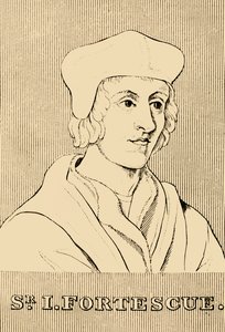 Sir J. Fortescue, c1394-1479, 1830. tekijältä Unbekannt