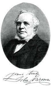 Sir John Brown, brittiläinen teollisuusmies, 1880 tekijältä Unbekannt