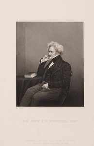 Sir John Herschel, englantilainen tähtitieteilijä ja tiedemies, n. 1860 tekijältä Unbekannt