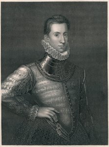 Sir Philip Sidney, c1576, 1800-luvun alku-puoli. tekijältä Unbekannt