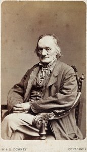 Sir Richard Owen, englantilainen luonnontieteilijä ja paleontologi, n. 1880 tekijältä Unbekannt
