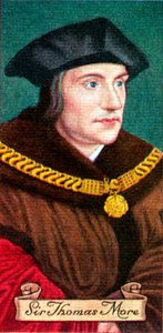 Sir Thomas More, otettu savukekorttisarjasta, 1935 tekijältä Unbekannt