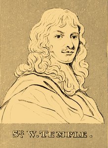 Sir W. Temple, 1628-1699, 1830. tekijältä Unbekannt