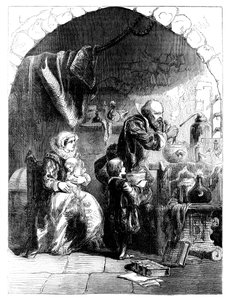Sir Walter Raleigh 1554-1618 vankilassa, n. 1902 tekijältä Unbekannt